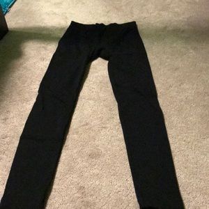Black Fleece Leggings